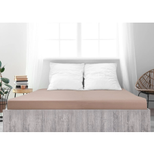  Mako-jersey pamut lepedő LUXORA 180x200 cm világosbarna lakástextília