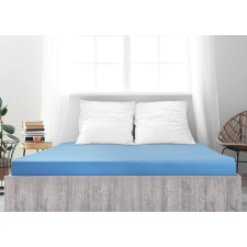 Mako-jersey pamut lepedő LUXORA 90x200 cm világoskék lakástextília
