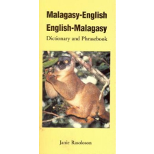 Malagasy-English/English-Malagasy Dictionary and Phrasebook – Janie Rasoloson idegen nyelvű könyv