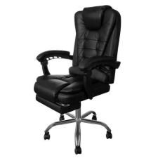 Malatec Fekete Malatec 23286 irodai forgószék lábtartóval forgószék