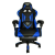 Malatec Gamer szék PRO, lábtartóval, kék színben