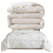 Malatec Gyapjúból Készült Téli Takaró, Meleg Téli Takaró Télre, Gyapjú, 200x220cm lakástextília