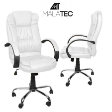 Malatec MALATEC Irodai forgószék, eco-bőr - fehér ZT-23240 forgószék