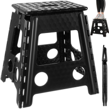 Malatec Összecsukható sámli / fellépő - 39 cm fekete létra és állvány