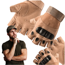 Malatec Ujjatlan katonai kesztyű, barna, XL