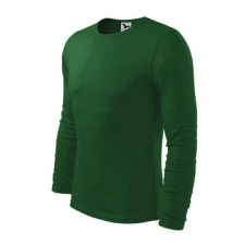Malfini 119 Malfini Fit-T LS hosszú ujjú férfi póló üvegzöld - 2XL munkaruha