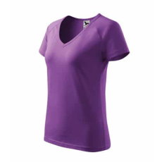 Malfini 128 Malfini Dream V nyakú női póló lila - XL
