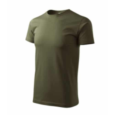 Malfini 129 Basic Férfi Póló military - 4XL