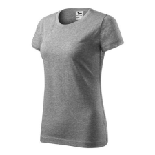 Malfini 134 Malfini Basic Női Póló sötétszürke melírozott - 2XL munkaruha