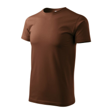 Malfini 137 Heavy New unisex póló csokoládébarna színben