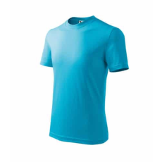 Malfini 138 Malfini Basic gyerek póló türkiz - 122 cm/6 éves