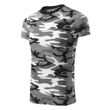 Malfini 144 Malfini Camouflage terepszínű unisex póló szürke terepszín - 3XL munkaruha