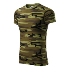 Malfini 144 Malfini Camouflage terepszínű unisex póló zöld terepszín - XL munkaruha