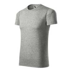 Malfini 145 Malfini Element póló unisex sötétszürke melírozott - 3XL
