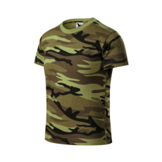 Malfini 149 Malfini Camouflage gyerek pólók zöld terepszín - 158 cm/12 éves
