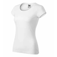 Malfini 161 Malfini Viper környakas női póló Fehér - 2XL