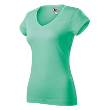 Malfini 162 Malfini Fit V-nyakú női póló menta - L munkaruha