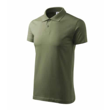 Malfini 202 Malfini Single J. Férfi galléros póló khaki munkaruha