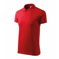 Malfini 202 Malfini Single J. Férfi galléros póló Piros - XL