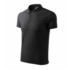 Malfini 203 Malfini Férfi Galléros Pique Póló ébenszürke - XL munkaruha