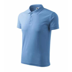 Malfini 203 Malfini Férfi Galléros Pique Póló égszínkék - 2XL
