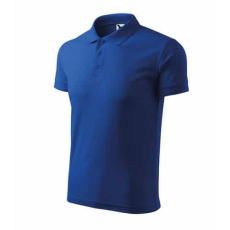 Malfini 203 Malfini Férfi Galléros Pique Póló Királykék - 2XL