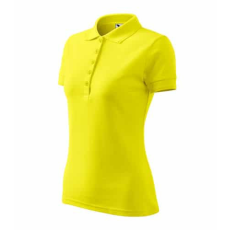 Malfini 210 Malfini Női Pique Galléros Póló citrom - M