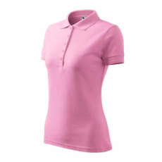 Malfini 210 Malfini Női Pique Galléros Póló Rózsaszín