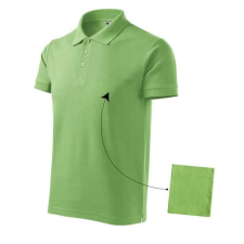 Malfini 212 Malfini Cotton galléros férfi póló borsózöld - XL munkaruha