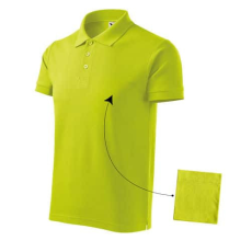 Malfini 212 Malfini Cotton galléros férfi póló Lime - 3XL