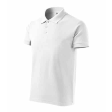 Malfini 215 Malfini Cotton Heavy férfi galléros póló Fehér - L munkaruha