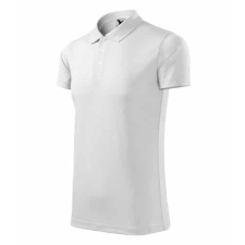 Malfini 217 Malfini Victory galléros unisex póló Fehér - L munkaruha