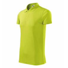 Malfini 217 Malfini Victory galléros unisex póló Lime - 2XL