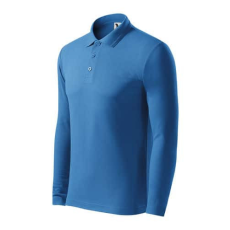 Malfini 221 Malfini Pique Polo LS galléros férfi póló azúrkék - 3XL