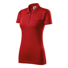 Malfini 223 Single J. galléros női póló piros színben munkaruha