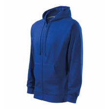 Malfini 410 Malfini Trendy Zipper férfi pulóver Királykék - 2XL munkaruha