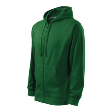 Malfini 410 Malfini Trendy Zipper férfi pulóver üvegzöld - 2XL
