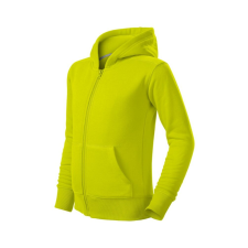 Malfini 412 Trendy Zipper gyerek felső lime színben munkaruha
