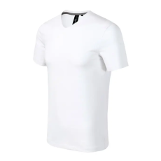 MALFINI, a.s. Action V-neck póló férfi fehér M