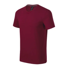 MALFINI, a.s. Action V-neck póló férfi garnet S férfi póló