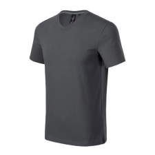 MALFINI, a.s. Action V-neck póló férfi light anthracite M férfi póló