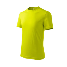 MALFINI, a.s. Basic póló gyerek lime 110 cm/4 éves