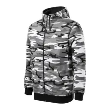 MALFINI, a.s. Camo Zipper felső férfi szürke terepszín L férfi pulóver, kardigán