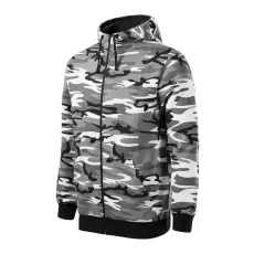 MALFINI, a.s. Camo Zipper felső férfi szürke terepszín S