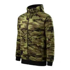 MALFINI, a.s. Camo Zipper felső férfi zöld terepszín XL