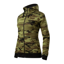 MALFINI, a.s. Camo Zipper felső női zöld terepszín XL női pulóver, kardigán