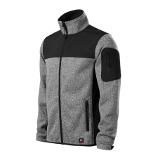 MALFINI, a.s. Casual softshell kabát férfi knit light gray M férfi kabát, dzseki