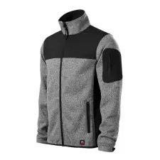 MALFINI, a.s. Casual softshell kabát férfi knit light gray S férfi kabát, dzseki
