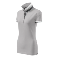 MALFINI, a.s. Collar Up galléros póló női ezüstszürke XS