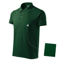 MALFINI, a.s. Cotton galléros póló férfi dark green 2XL férfi póló